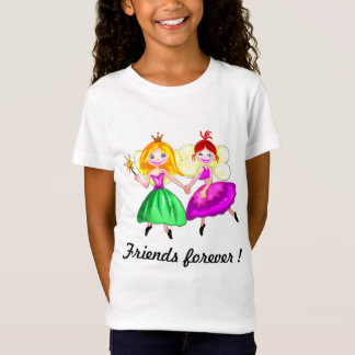 Customizable Best friends princess fairies T-Shirt