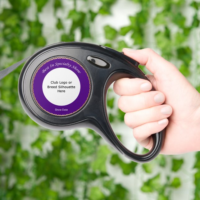 Customizable Best In Specialty Show Retractable Pet Leash (Hand)