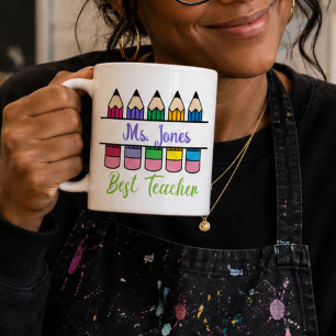 Customizable Best Teacher Appreciation Coffee Mug