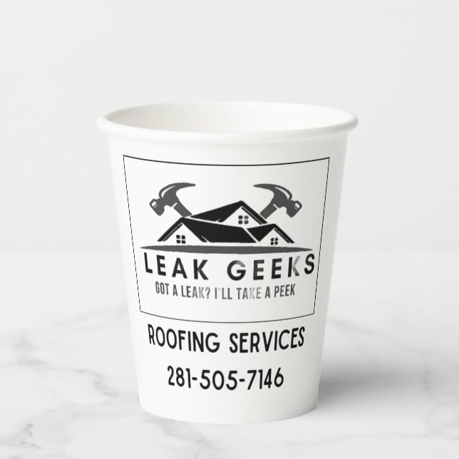 Customizable Beverage Cup – Add Logo (Front)