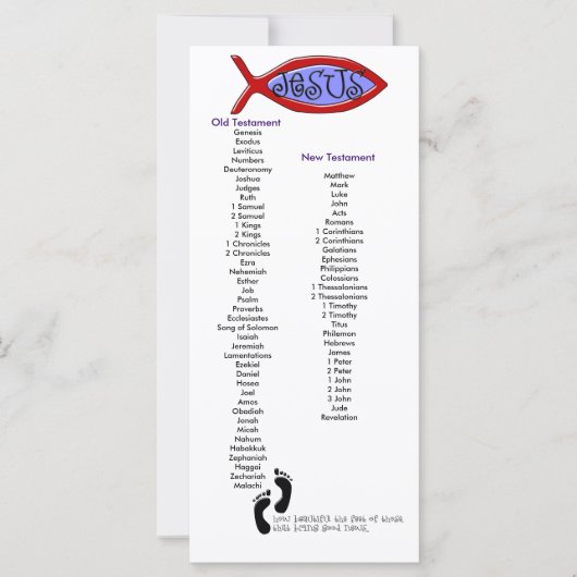 Customizable Bible Bookmark (Front)