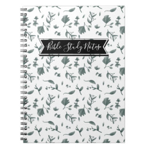 Customizable   Bible Study Notes Notebook