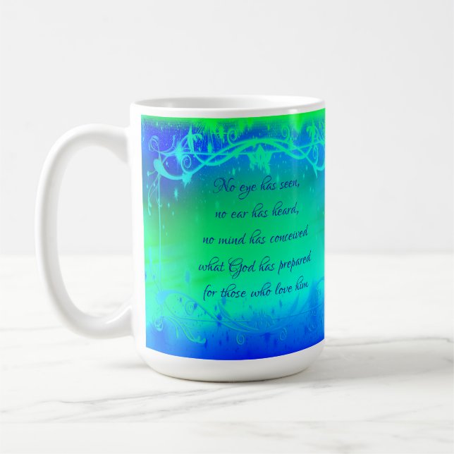 Customizable Bible Verse - 15 oz. Mug (Left)