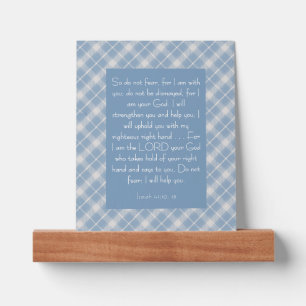 Customizable Bible Verse Isaiah 41:10, 13  Picture Ledge