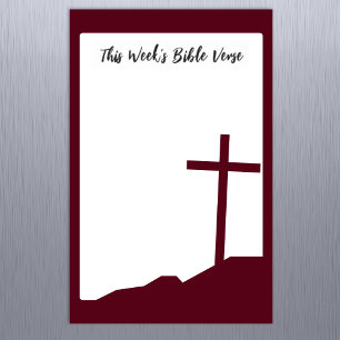 Customizable Bible Verse Magnetic Dry Erase Board