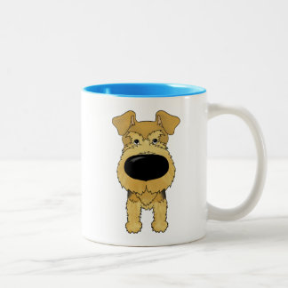 Customizable Big Nose Airedale Terrier Mug