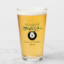 Customizable Billiards Pool Table Balls Bar Beer Glass