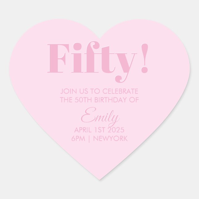 Customizable Birthday Celebration Stickers (Front)