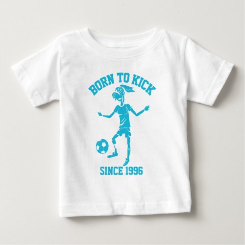 Customizable Birthday female soccer tees