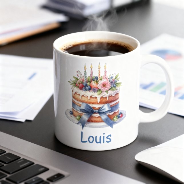 Customizable birthday mug (Creator Uploaded)