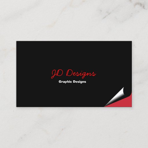 Customizable Special Effects Business Cards