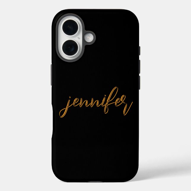 Customizable Black Case-Mate iPhone Case (Back)