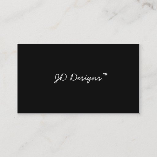 Customizable Plain businesscards business card template