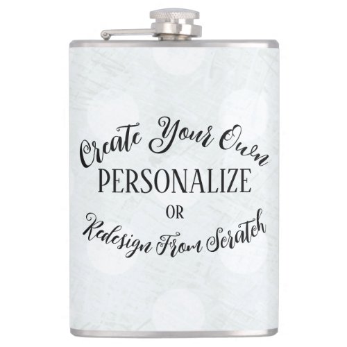 Customizable Blank _ Create Your Own Flask