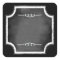 Customizable Blank Faux Chalkboard Square Stickers