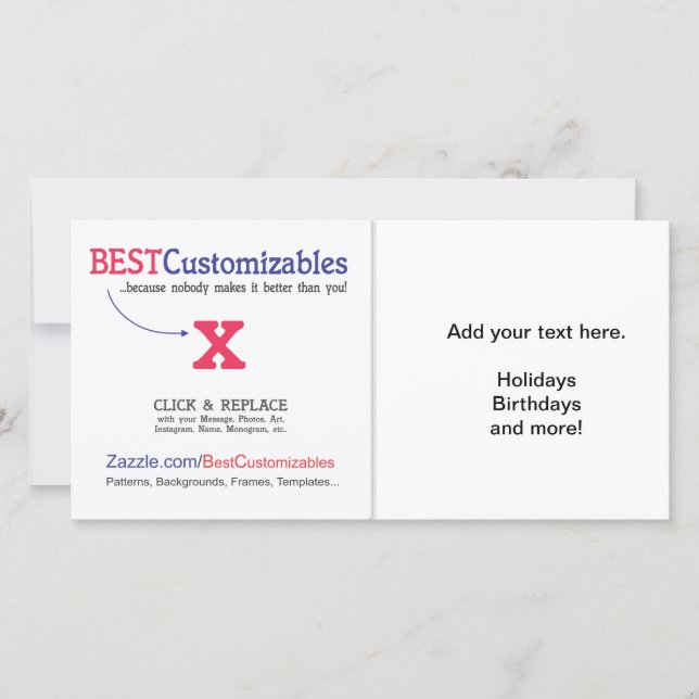 Customizable Blank Gift Template (Front)