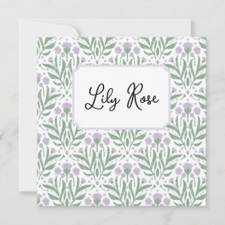Customizable blank greeting card