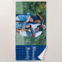 Customizable Blessed Family Photo