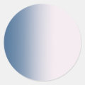 Customizable Blue and White Gradient Sticker | Zazzle