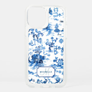 Blue Pagoda iPhone Case