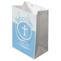 Customizable, Blue Boy Child of God Baptism