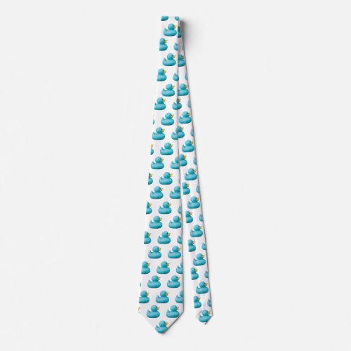 Customizable Blue Rubber Ducks by storeman Tie