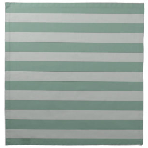 Customizable Blue Stripes Cloth Napkin