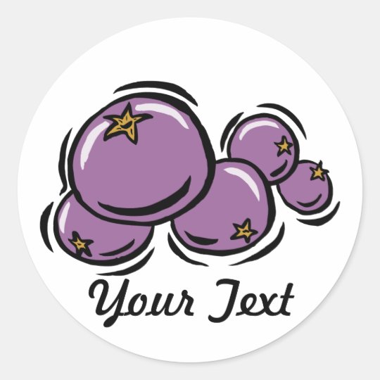 Customizable Blueberry Sticker (LIGHT)
