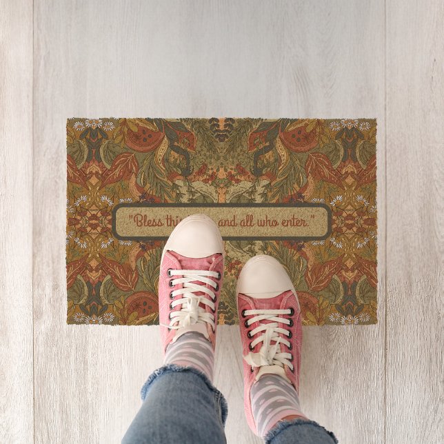 Customizable Boho Rhapsody 16" x 24" Fiber Mat (Creator Uploaded)