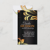 Customizable Bold Mobile Tanning Business Cards (Front/Back)
