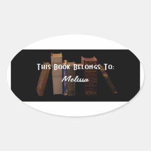 Customizable book label