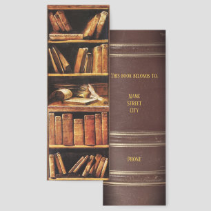 (Customizable) Bookmark for Bookworms