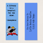 Customizable Bookmarks (Front & Back)