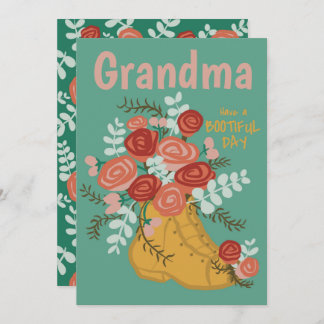 Customizable Bootiful Day - Greeting Card