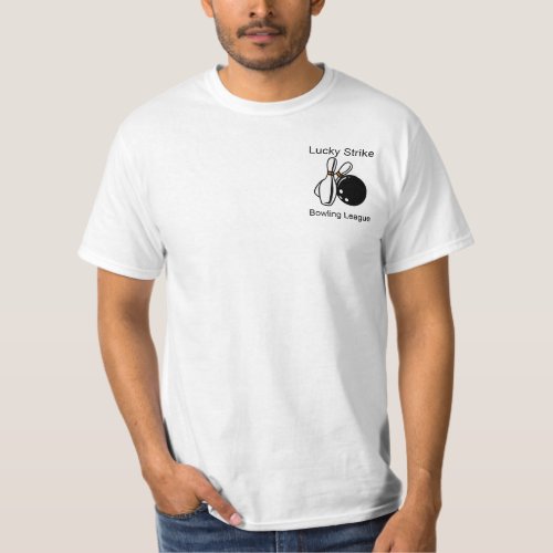 CUSTOMIZABLE Bowling T_shirt