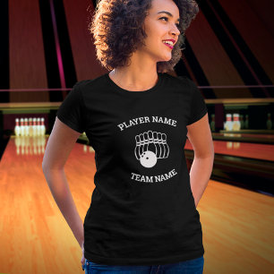Customizable Bowling Team T-Shirt