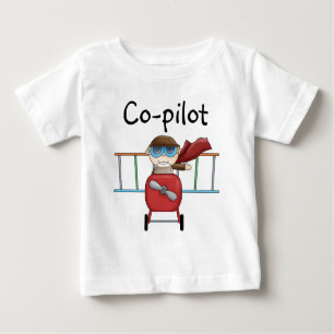 Customizable Boy Ace Pilot T-shirt