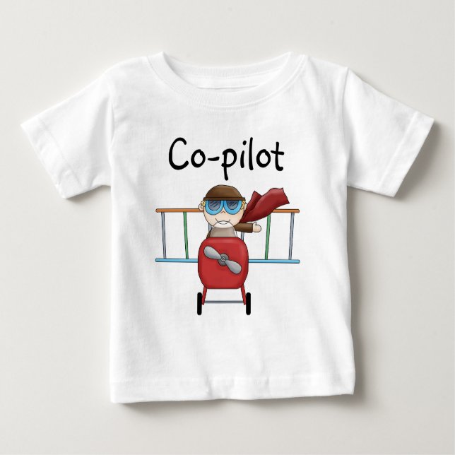 Customizable Boy Ace Pilot T-shirt (Front)