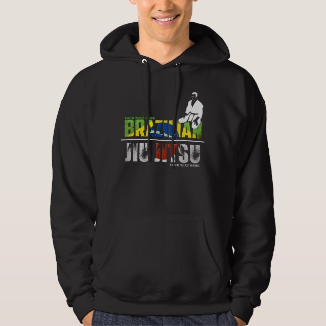 Customizable Brazilian Jiu-Jitsu Hoodie (Front)
