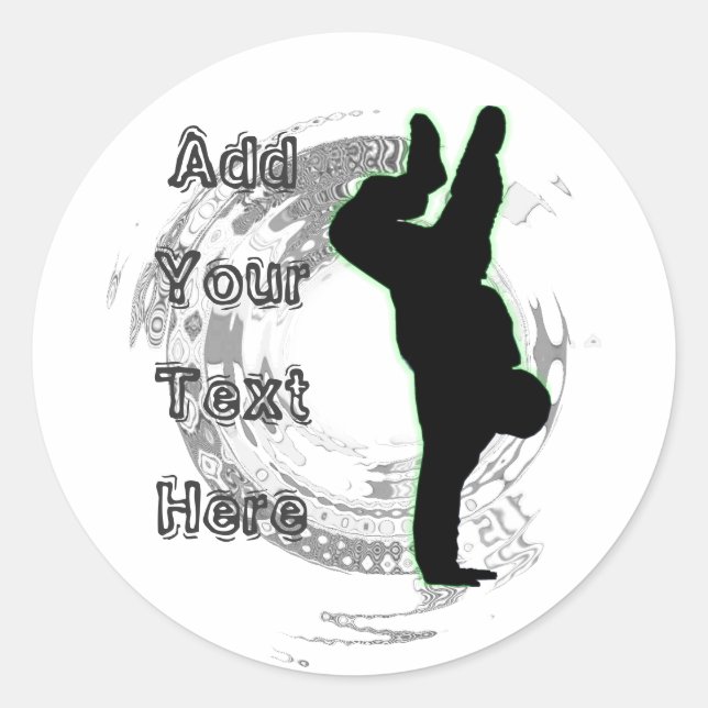 Customizable Breaking Sticker (Front)