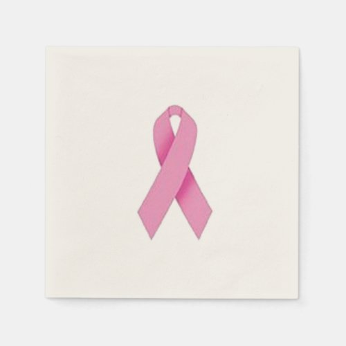 Customizable Breast Cancer Napkins