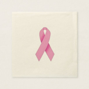 Customizable Breast Cancer Napkins