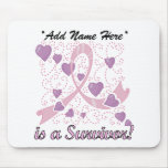 Customizable Breast Cancer Survivor Mousepad