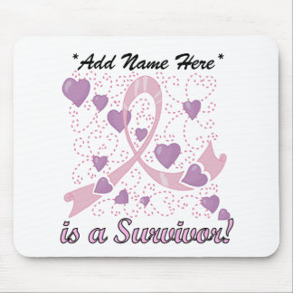 Customizable Breast Cancer Survivor Mousepad