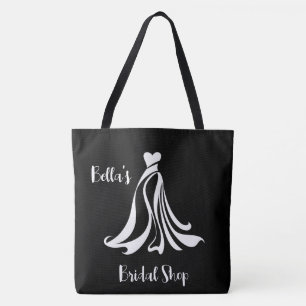 Customizable Bridal Boutique Tote Bag Purse