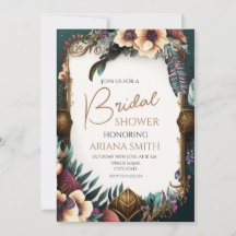 Customizable Bridal Shower Card
