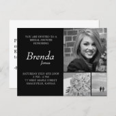 Customizable Bridal Shower Postcard (Front/Back)