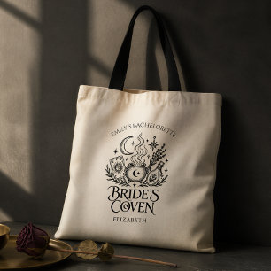 Customizable Bride's Coven Witch Bachelorette Tote Bag