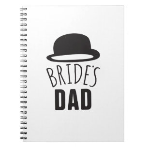 Customizable Brides Dad Father of the Bride Thanks Notebook