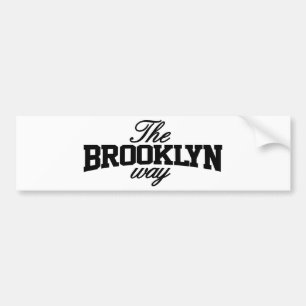 Customizable Brooklyn Bumper Sticker